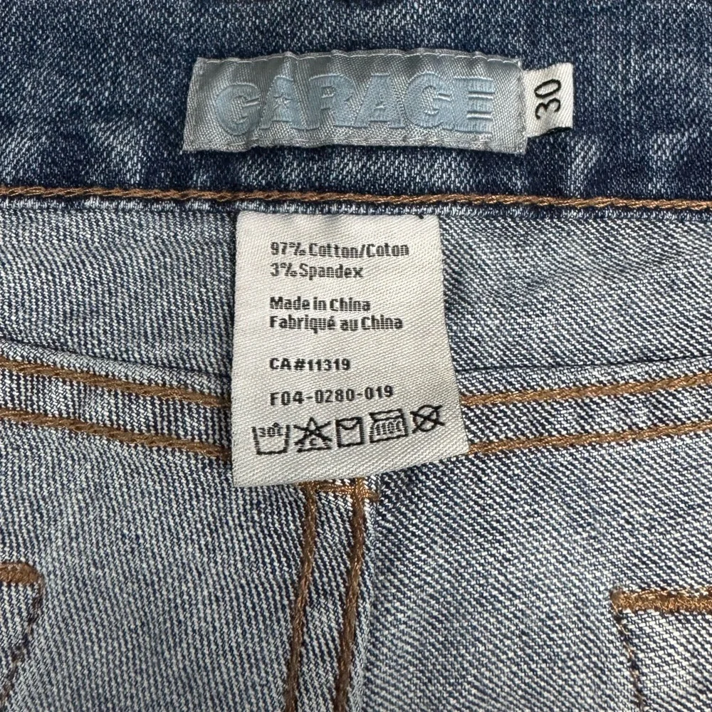 Garage Denim Bootcut Jeans, Size 30 - Picture 4 of 4